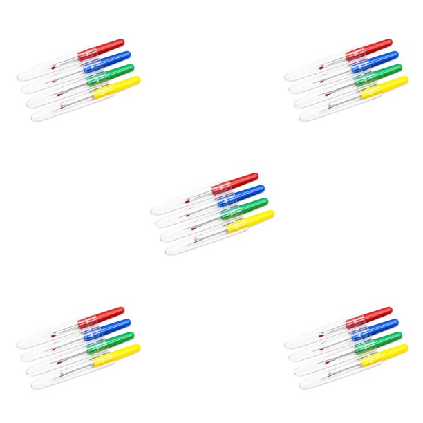 Matsuzay paquete de 4 DIY Seam Craft Stitch Unpicker bordado dobladillos hilo quitar