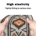 thumbnail image 7 of HELLHERO Geometric Patterns Removable Walker Seat Cover Seat and Backrest Covers Protection Covers Neighborhoods and Street Happy New Year, 7 of 7