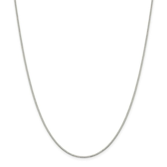 925 Sterling Silver 1.1mm Box Chain; 24 inch; for Adults and Teens; for Women and Men