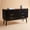 Black/Brass, variant on Safavieh Couture Home Collection Madden Retro Navy and Brass 6-Drawer Dresser Navy/Brass