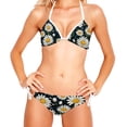 thumbnail image 2 of Daisy Detachable Sponge Adjustable Strap Bikini Set Two-Pack - Ideal for Beach & Pool Parties, 2 of 6