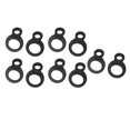 thumbnail image 1 of Tie Down Strap Rings, Trailer Anchor Hooks Stainless Steel 10PCS Black Wear Resistance  For Goods Loading Unloading, 1 of 8