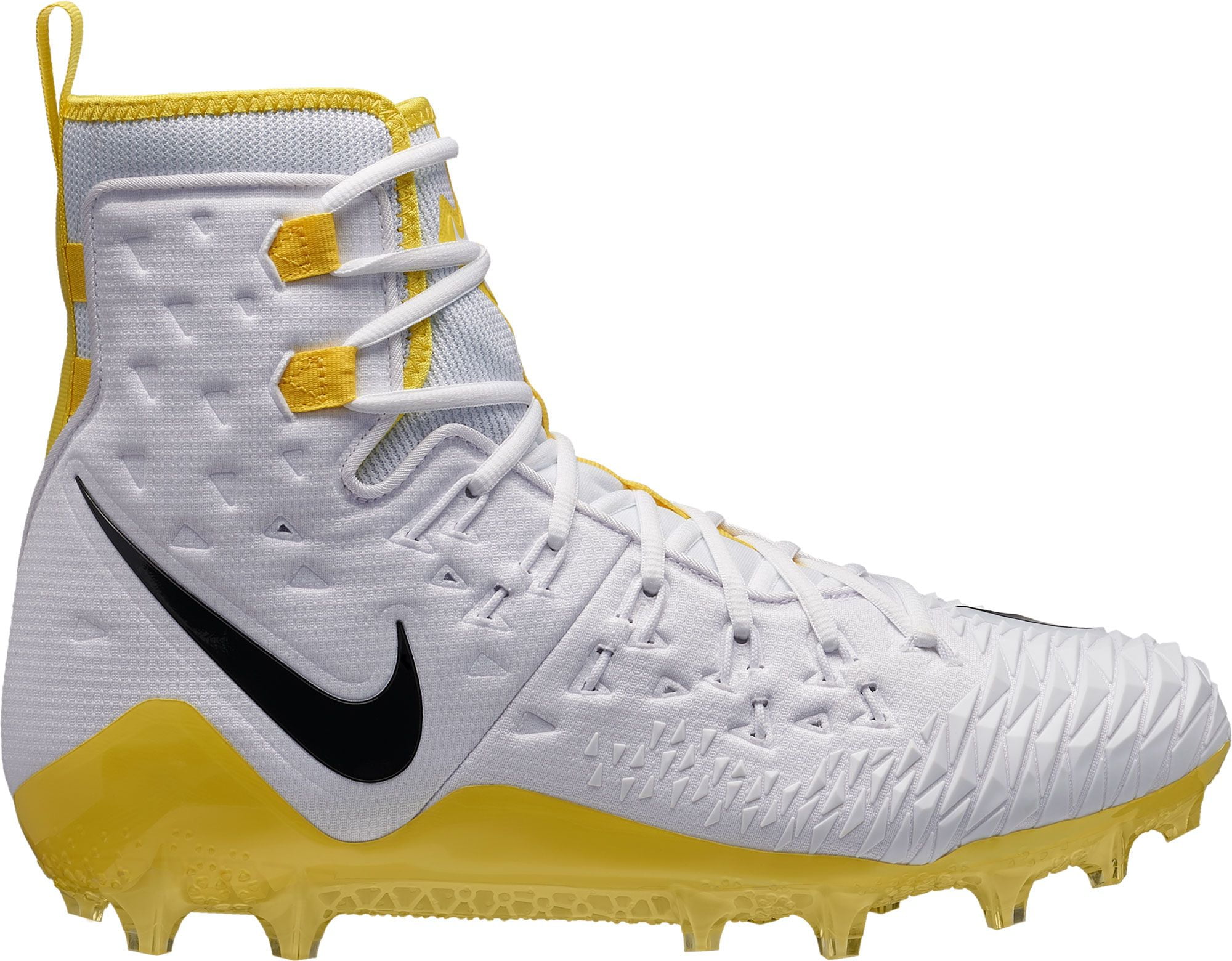 Nike Men's Force Savage Elite TD Football Cleats White/Yellow 8.5 - Walmart.com - Walmart.com
