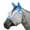 Blue, variant on Cool Cashel Crusader Sun Fly Mask: Ultimate UV & Fly Protection for Horses Arab/Sm Horse / Standard / Ears | Blue