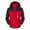 Red, variant on Lolmot Mens Winter Windbreaker Thicken Outdoor Mountaineering Hiking Hooded Jackets Thermal Warm Zipper Waterproof Jacket Raincoats