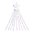 thumbnail image 4 of Estrella Navideña Importadora La Merced Con Cortina De Serie 300 Led Luz Multicolor 2.10mts, 4 of 5