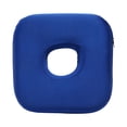 thumbnail image 3 of lingqin Ear Piercing Pillow Pierced Ears Support Breathable Ergonomic Washable Polyester blue square, 3 of 9