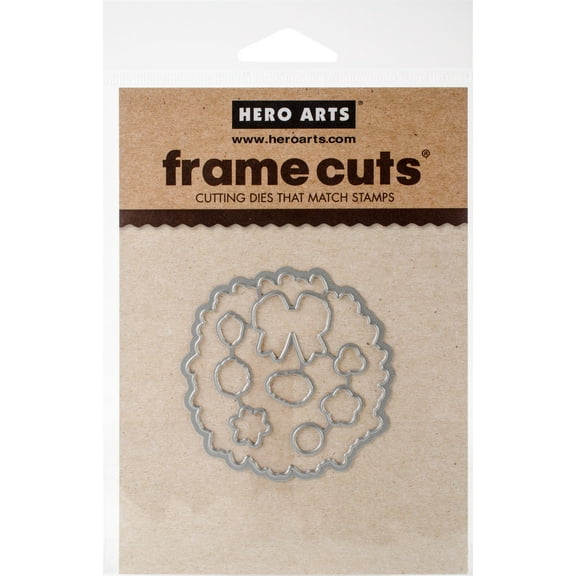 Hero Arts Color Layering Frame Cut Dies-Wreath