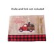 thumbnail image 3 of Manteles individuales de Navidad Camión de Navidad Perro Árbol de Navidad Posavasos para bebidas Comedor Muebles Vajilla Mantel de protección Kits de decoración para fiestas Perro camionero Yuarrent HA069981-02B, 3 of 6