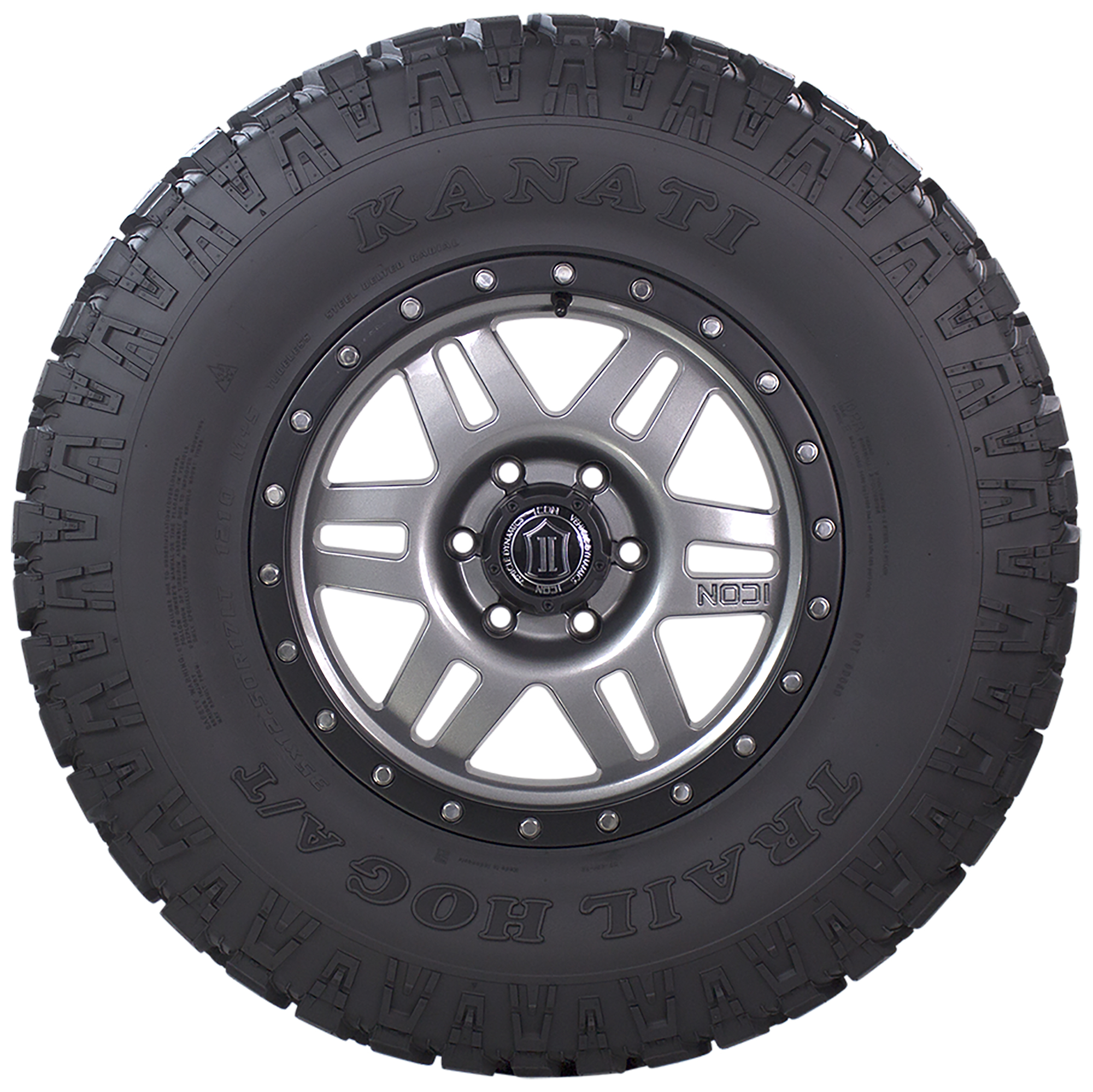 Kanati Trail Hog LT275/65R20 126, LRE, 10-Ply Rated Tire Only - Walmart.com