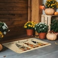 thumbnail image 4 of Fall Door Mat Outdoor Decorative Gnomes Welcome Mat for Front Porch, Non Slip Fall Doormat for Outside Entrance, Autumn Thanksgiving Farmhouse Floor Mats Indoor 17X30 Inch, 4 of 6