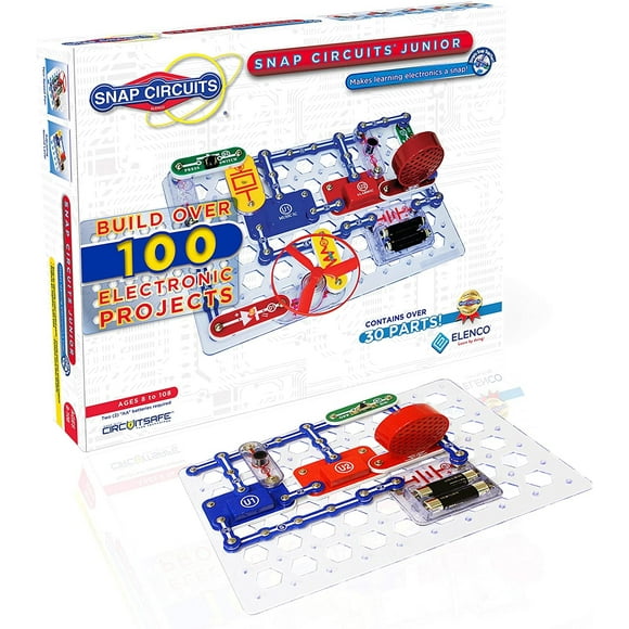 Elenco Snap Circuits Jr. Snap Circuits SC-100 Negro