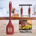 thumbnail image 3 of Juego de mini utensilios de cocina de 2 piezas, herramientas de cocina de silicona con espátulas, 3 of 5