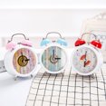 thumbnail image 5 of Kids Alram Cartoon Clocks Small Fresh Alarm Round Novel Desktop Metal Ring The Bell Child Student, 5 of 5