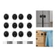 thumbnail image 4 of Cerraduras de cajón de 6 piezas, cerradura de gabinete de seguridad para niños, cerraduras de gabinete combinadas, cerradura de refrigerador para , negro, 4 of 8