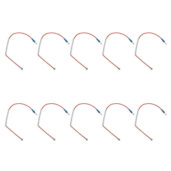 10 Pack 250V 10A Electric Pressure Cooker Power Cord with Built In Fuse Electric Cooker Replacement for Enhancing Safety