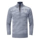 thumbnail image 1 of Gibobby Suéter ligero hombre Suéter de Cuello Alto Ajustado para Hombre Suéter de Punto con Estampado de Giro Informal(Gris,XG), 1 of 4