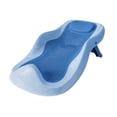 thumbnail image 4 of Soporte de baño para bebé, antideslizante, ergonómico, plegable, soporte de baño para bebé, color azul, 4 of 14