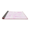 thumbnail image 2 of Ahgly Company Indoor Square Solid Pink Modern Area Rugs, 3' Square, 2 of 4