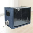 thumbnail image 3 of Pet Oxygen Cage Atomization Box Dog Cat Portable Carry Bag Breathing Respiratory Pet Baby Breeding Pet Hotel Animal Cage, 3 of 5