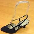thumbnail image 2 of High Rise Acrylic Shoe Support Form, Clear Plastic Footwear Shaping Display Insert, 1 Unit, 2 of 3