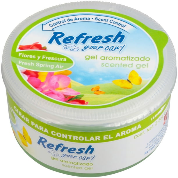 Refresh Your Car! Odor Eliminating Fresh Spring Air Scent Gel Air