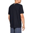 thumbnail image 2 of Under Armour Men Athletic UA Freedom Left Chest Short Sleeve T-Shirt, Black, M, 2 of 4
