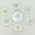 thumbnail image 2 of 6pcs 28mm Rotary Cutter Blades for Sewing Fabric Leather Paper Crafts, 2 of 8