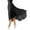Black, variant on RUTAYY Women Ballet Wrap Skirt Ladies Long Sheer Dance Skirts Solid Color Flowy Swing Pleated Beach Skirts