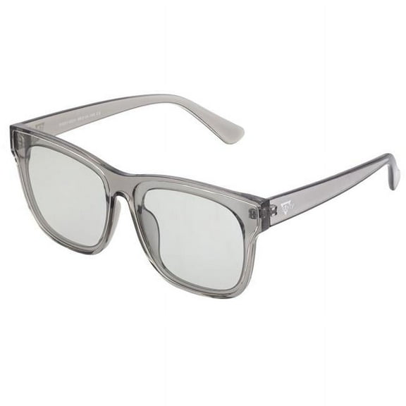 Sixty One SIXS112GY Delos Polarized Sunglasses, Grey & Clear