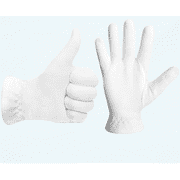 12 Pairs(24Pcs) Dry Hand Healing Moisturizing Gloves - Extra Thick Cotton Eczema Gloves Lotion Gloves with Secure Wristband - SPA Inspection Gloves for Men and Women, Night and Day