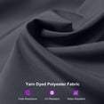 thumbnail image 4 of PURPLE LEAF Parasol Rond Déporté de 3 m (10 Pi) pour Terrasse Ou Jardin, Grand Parasol Suspendu en Aluminium avec Rotation à 360°, Réglable, Gris, 4 of 8