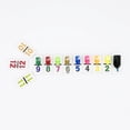thumbnail image 4 of Mexican Train Dominoes JOYOUSLIFE Double 12 con funda de aluminio, 4 of 7