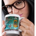 thumbnail image 2 of 3drose, Architectural Details, Varanasi - As10 Ksu0466 - Keren Su, 11oz Mug, 2 of 6