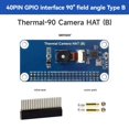 thumbnail image 2 of Thermal Camera HAT(B) Long-Wave IR Thermal Imaging Camera Module 40PIN GPIO 80x62 Pixels 90° Field of View Angle, 2 of 10