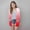 Watermelon Red, variant on Rvasteizo Toddler Girl Shirts Print Lapel Long Sleeve Cardigan with Pockets Soft Girls Outer Wear for 5 to 14 Years Fall