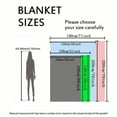 thumbnail image 2 of Boho Style Throw Blanket, Southwestern Aztec Patterned Blanket, Soft Cozy Plush Flannel Blanket, Warm Nap Blanket for Home & Office, 2 of 5
