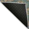 thumbnail image 5 of Addison Rugs Chantille Indoor/Outdoor Traditional Global Teal Machine Washable Rectangle Rug, 8' x 10', 5 of 8