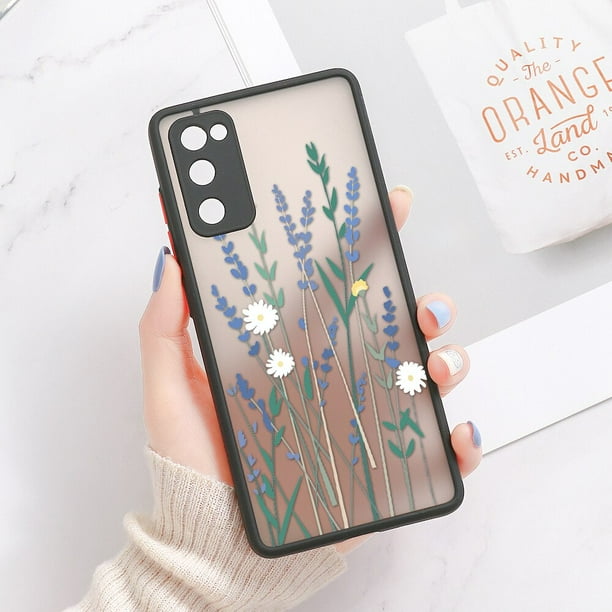 Funda protectora S22 Ultra para móvil, carcasa dura mate para Samsung S20 FE, Galaxy S21, A53, A33, A73, A52, A52s, 5G, A51, A32, A12, A72, A71 Fivean unisex