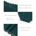 thumbnail image 5 of Aijolen Women's Cotton Underwear Lace Rib Cheeky Bikini Panties Stretch Breathable 6 Pack(M,Ember Fern), 5 of 7
