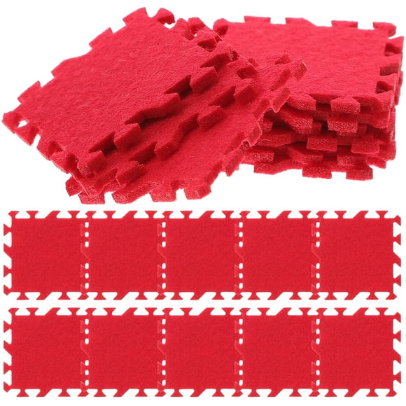 36 piezas Mats de tierra en miniatura decoración mini casas de piso de casa decoraciones de alfombrillas en miniatura