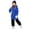 Blue, variant on Snow Suit for Kids Winter Windproof Thick Warm One Piece Snowsuits Outdoor Trendy Snowboard Snow Suits 4-13 Years