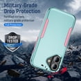 thumbnail image 7 of MYKOMI for  iPhone 16 Case,  iphone 16 Case with HD Screen Protector [Military Grade Drop Tested] Heavy-Duty Tough Rugged Shockproof Protective Case for  iphone 16, 7 of 7