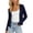 Dark Blue, variant on Women's Tie Front Hollow Out Long Sleeve Knit Top, Lightweight Open Front Cardigan Jacket with Cropped Length, for Spring Fall Layering or Casual Outings Black