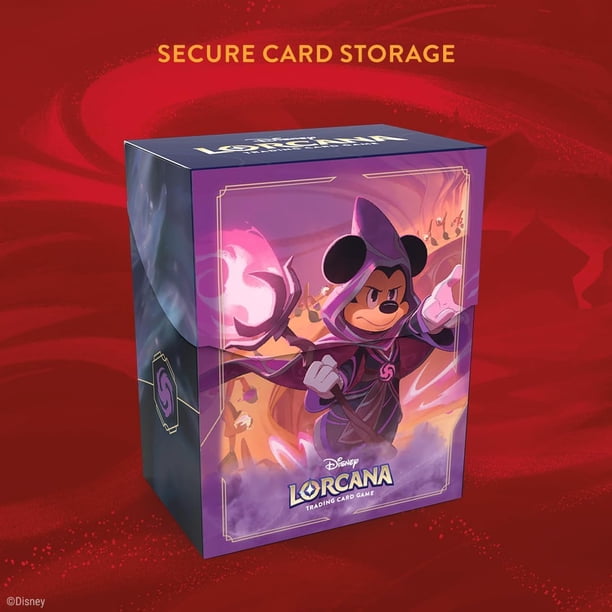 Ravensburger Disney Lorcana TCG Deck Box Featuring Mickey Mouse