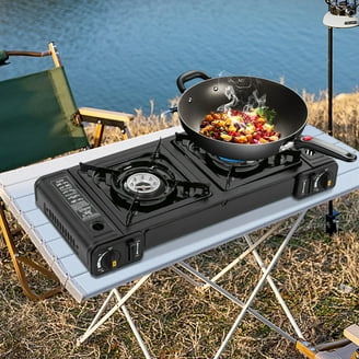 Coleman Triton+ Outdoor Camper Stovetop, 2-Burner Propane
