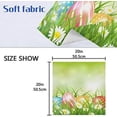 thumbnail image 7 of Dreamtimes Easter Eggs Cloth Napkins Set of 1, Oversized Washable Reusable Polyester Dinner Table Napkins for Family, Restaurant, Party Decor, 20 x 20 Inch, 7 of 7