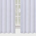 thumbnail image 6 of Haperlare Kitchen Curtain 30"W x 24"L Waffle Woven Textured Light Filtering Tier Curtains for Bathroom Cafe, White, 2 Panels, 6 of 8