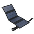 thumbnail image 2 of USB Solar Panel, Portable Solar Cells Charger Waterproof 20W USB Solar Panel  For Mobile Phones Tablets, Computers For Camping Climbing, Hiking, Picnics Black, 2 of 8