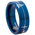 thumbnail image 6 of Caduceus Hope And Love Nurse Tungsten Carbide Ring, 6 of 9